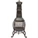 Home Discount Staalmengsel, zwart en goud, of groot, L