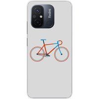 1001 coques Xiaomi Bedrukt siliconen hoesje compatibel met Xiaomi Redmi 12C, Xiaomi Redmi 11A Bike color hipster