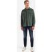 No Excess Overshirt met knoopsluiting in velvetstof
