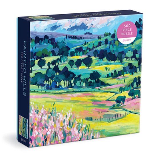 Galison Painted Hills 500 Pc Puzzle