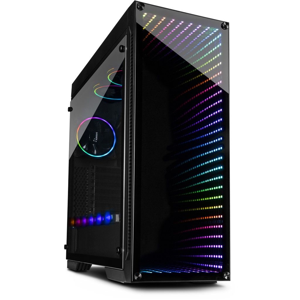 Inter-Tech X-908 Infini2 Tower - Zwart - PC Case