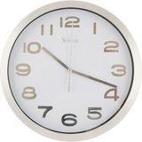 CK Wonen Zilveren Wandklok Aluminium 25 cm