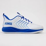 K-Swiss Ultrashot Light Clay Heren Tennisschoen Wit/Blauw - Maat 44.5