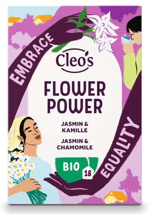 Cleo's Cleo's Flower Power Jasmin & Kamille Bio