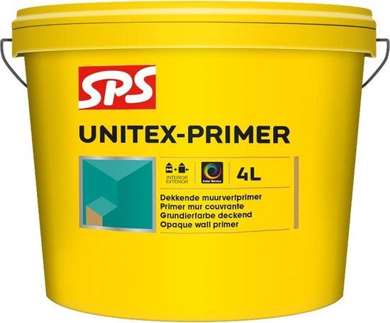 SPS Unitex Primer | Wit | 4 L | Voorstrijk | Oplosmiddelvrij