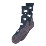 Alfredo Gonzales Wandelsok Wol Sheep AG-SK-Hike-02 142 Petrol/White/Grey S(38-41)