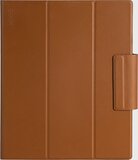 Boox Tab Ultra C Pro - Magnetische 3 Voudig Folding Standcover - Bruin