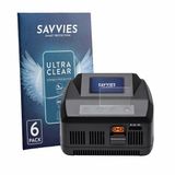 Savvies Screenprotector voor Spektrum Smart Charger S1100 G2 - Folie Beschermfolie transparant 6 Stuks