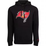 New Era Tampa Bay Buccaneers NFL Team Logo Hoody Zwart Trui met Capuchon - L