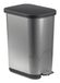 Rotho Orbe pedaalemmer - poubelle 40L - sans BPA - Carbon Grafix