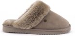 Warmbat Flurry Suede Dames Sloffen - Groen