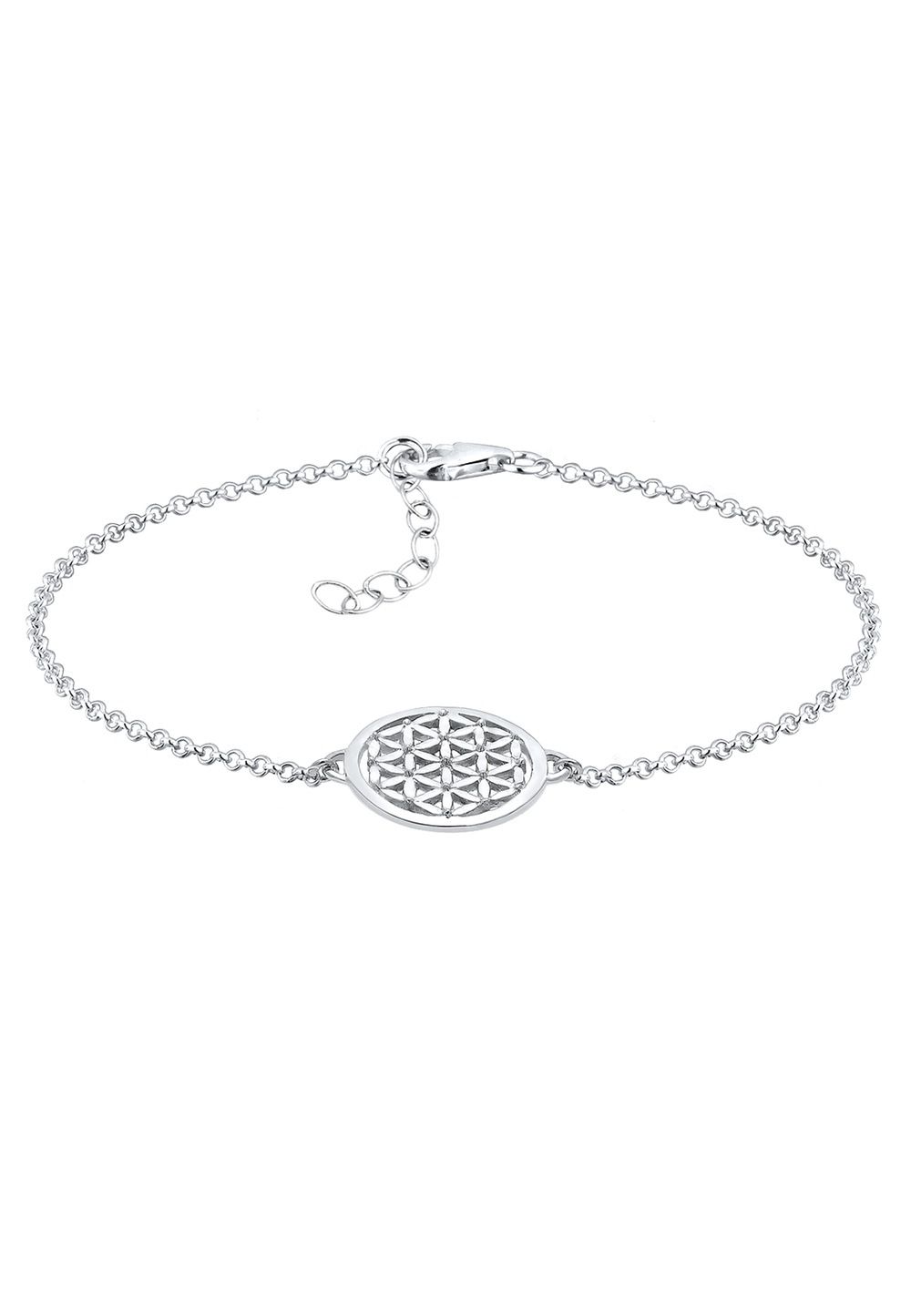 Elli Armband Dames Levensbloem 925 Sterling Zilver