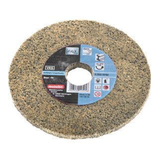 Metabo Vlies-compactslijpschijf "Unitized" - Medium - 125x6x22,23 mm - 5 stuks