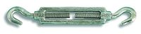 Chapuis 350/16Z spanslot met 2 haken, verzinkt staal, werkbelasting indicator voor kabel, grijs, Ø 16 mm
