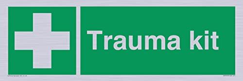 Viking Signs Trauma kit board - 450x150mm - L41