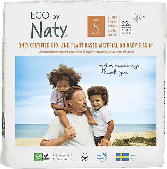 Naty eco luiers maat 5 22 stuks 11-25 kilo