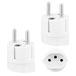 Adapter Zwitserland naar Europa, type J naar type E/F Schuko-adapter voor Duitsland, Frankrijk, Spanje, Nederland, Oostenrijk, Portugal