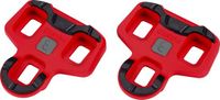 BBB Cycling Look Keo Schoenplaatjes Racefiets - MultiClip - 7° Speling - Rood