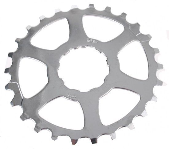 Miche Tandwiel 21t Shimano 9-speed - Zilver