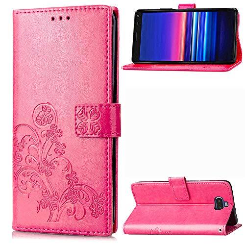 Custodia Custodia® 3D reliëfpatroon flip portefeuille hoes voor Sony Xperia 8, Sony Xperia 8, 2