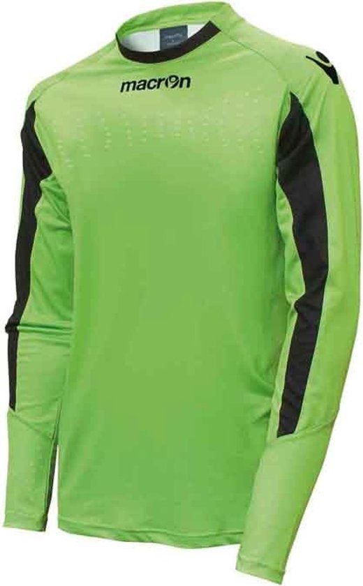 Macron Castor Keepershirt Lange Mouw Heren - Groen / Zwart - Maat M