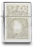 Zippo Anuallighter 2011 Zilver Metaal