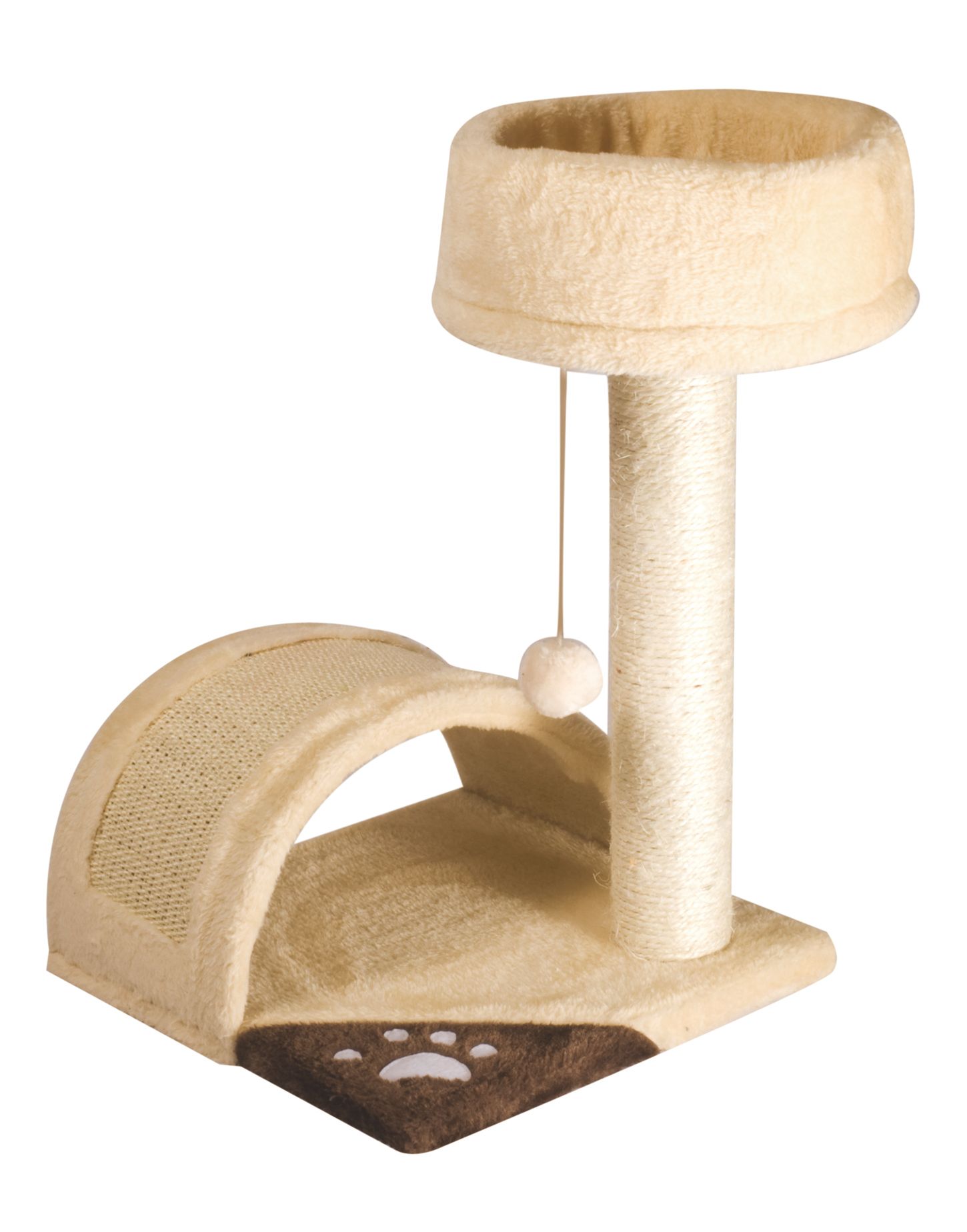 Carrefour Tiragraffi minu' 36x33x52h cm beige, bruin