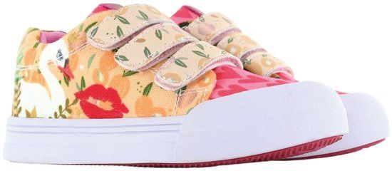 Go Banana's Sneakers Meisjes PEACH Canvas Maat 23
