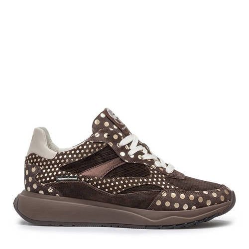Floris van Bommel Suvi 05.01 suède sneakers - donkerbruin
