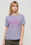 Superdry Vintage logo Heritage relaxed T-shirt Dames