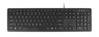 Quantore Toetsenbord Qwerty Bedraad USB-A Zwart