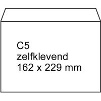 - Exclusive envelop wit 162 x 229 mm C 5 zelfklevend 100 stuks