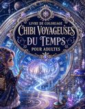 Livre de Coloriage Chibi Voyageuses du Temps pour Adultes
