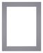 Passe-Partout Fotomaat 40x60 cm - Lijstmaat 48x64 cm - Gris - Museumkarton