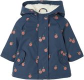 Vertbaudet Regenjas met capuchon voor babymeisjes met bloemenprint en voering