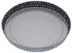 Master Class Crusty Bake Quiche-bakvorm, 30 cm, geribbeld, anti-aanbaklaag, rond, grijs, blik