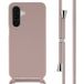 imoshion Siliconen hoesje met koord voor de Samsung Galaxy A27 (5G) - Sand Pink