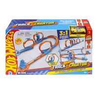 Hot Wheels Track Builder Track Creator Set met Drievoudige Looping