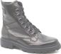 Durea 9809 H Hoge sneakers Veterlaarzen Dames veterschoenen Dames sneakers Half-hoge schoenen - Kleur: Grijs - Maat: 38