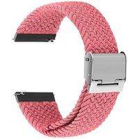 SZSMART Armband Flexibele gevlochten voor Huawei Watch GT 2 Elite 46 mm Pink Punch