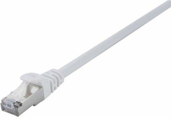 V7 Stevige UTP-netwerkkabel categorie 6 V7 V7CAT7FSTP-5M-WHT 5 m