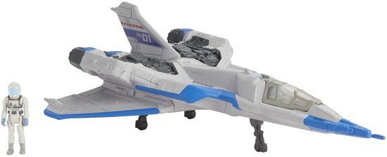 Disney Pixar Lightyear Hyperspeed Series Buzz - met Ruimteschip XL-01 - Actiefiguur