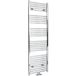 Hudson Reed Neva Moderne Grote Design Handdoekradiator in Chroom van Staal | Verwarming voor Badkamer met Middenaansluiting | 178,5cm x 60cm