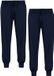 Ammann Pyjamahose Org Calgary lang donkerblauw katoen 3XL