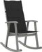 Maison Exclusive - Rocking chair with cushions grey solid acacia wood