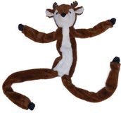 Beeztees Pluche Hondenspeeltje Rendier met Touw Bruin 100 x 14 x 12 cm