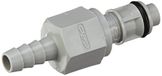 NeoLab 2-0804 Stekkertuit met afsluiting, 1/4 inch, PP, Vaderdeel 6,5 mm diameter