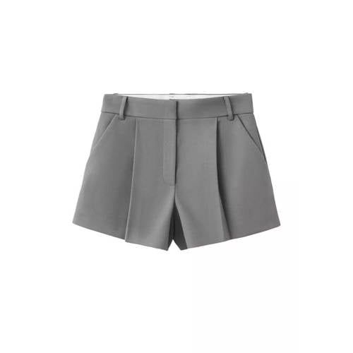 Mango Straight Leg Casual Short - Grijs
