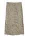 VERO MODA Rok 'VMIDALIA' crème / olijfgroen