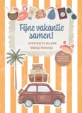 Fijne VBK Media B.V. Fijne vakantie samen! Reisdagboek Hardcover 96 pagina's Nederlands
